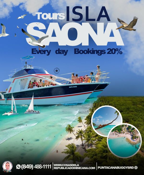 TOUR ISLA SAONA, COSAS DE LA REPUBLICA DOMINICANA